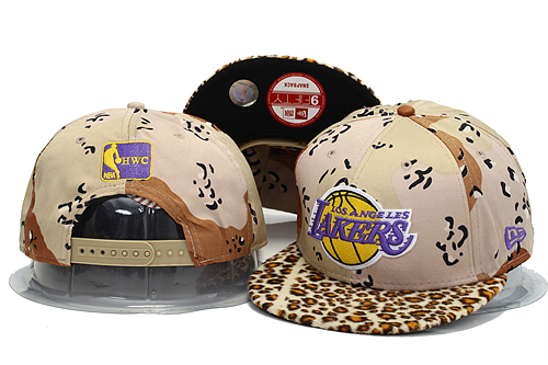 NBA Los Angeles Lakers NE Snapback Hat #136